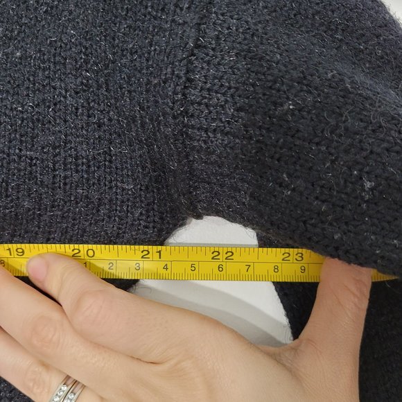 Vintage Womens Cardigan Sweater Fine Knit Beaded Button Detail Bows Long Sleeve - Picture 6 of 6